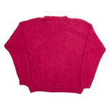 CHAPS Mens Jumper Red Tight Knit L