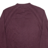 TOMMY HILFIGER Mens Jumper Maroon Tight Knit L