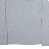 TOMMY HILFIGER Womens Jumper Grey Tight Knit XL