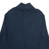 CALVIN KLEIN Mens Jumper Blue Tight Knit L