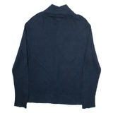 CALVIN KLEIN Mens Jumper Blue Tight Knit L