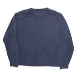 TOMMY HILFIGER Mens Jumper Blue Tight Knit XL