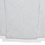 TOMMY HILFIGER Womens Jumper Grey V-Neck Tight Knit L