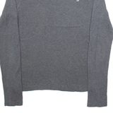 POLO SPORT RALPH LAUREN Womens Jumper Grey Tight Knit L