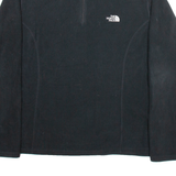 THE NORTH FACE Womens Fleece Black 1/4 Zip Tight Knit XL