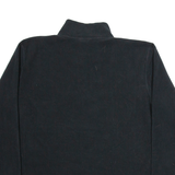 THE NORTH FACE Womens Fleece Black 1/4 Zip Tight Knit XL