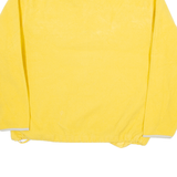 OLD NAVY Womens Fleece Yellow 1/4 Zip Tight Knit M