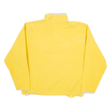 OLD NAVY Womens Fleece Yellow 1/4 Zip Tight Knit M