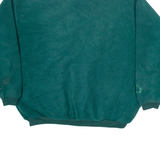 CHLOROPHYLLE Mens Fleece Green Tight Knit XL