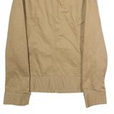 ZARA Mens Lined Jacket Beige Twill S