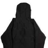 ELLESSE Womens Puffer Jacket Black Hooded UK 8