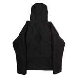 ELLESSE Womens Puffer Jacket Black Hooded UK 8