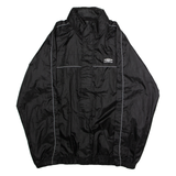 UMBRO Mens Rain Jacket Black Hooded XL