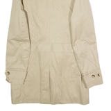 SANDRO Mens Trench Coat Beige Twill S