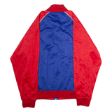 MLB Chicago Cubs Mens Track Jacket Blue Colourblock L