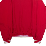 REEBOK OM Baseball Mens Pullover Jacket Red USA L
