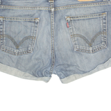 LEVI'S Turn Up 506 Womens Denim Shorts Blue M W34