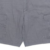 CARHARTT Mens Cargo Shorts Grey Relaxed XL W40