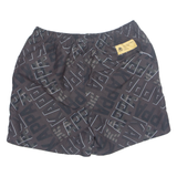 KAPPA Mesh Lined All Over Print Mens Swimming Shorts Grey M W28