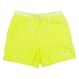 CALVIN KLEIN Mesh Lined Mens Swimming Shorts Green S W28