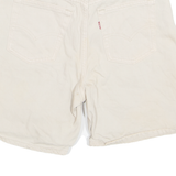 LEVI'S 511 Mens Denim Shorts Beige 90s S W27