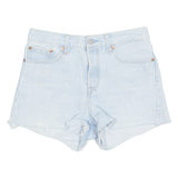 LEVI'S Cut Off Womens Denim Shorts Blue S W28