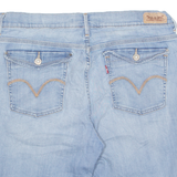 LEVI'S Turn Up Womens Denim Shorts Blue M W34