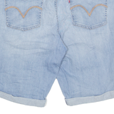 LEVI'S Turn Up Womens Denim Shorts Blue M W34
