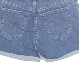 LEVI'S Turn Up Womens Denim Shorts Blue S W28