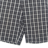 DICKIES Mens Chino Shorts Black Check L W36