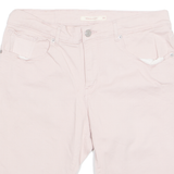 LEVI'S Stretch Denim Womens Chino Shorts Pink M W30