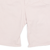 LEVI'S Stretch Denim Womens Chino Shorts Pink M W30