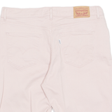 LEVI'S Stretch Denim Womens Chino Shorts Pink M W30