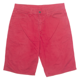 LEVI'S 569 Mens Chino Shorts Red 90s XL W35