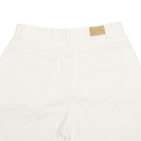 LEE Denim Womens Chino Shorts Cream L W31