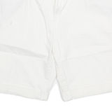 TOMMY HILFIGER Turn Up Womens Denim Shorts White L W34
