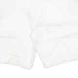 TOMMY HILFIGER Turn Up Womens Denim Shorts White L W34