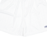 UMBRO Mens Sports Shorts White Relaxed 3XL W34