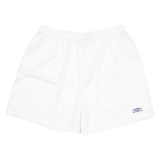 UMBRO Mens Sports Shorts White Relaxed 3XL W34