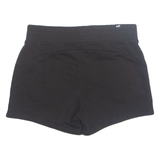 PUMA Womens Sports Shorts Black Relaxed S W28