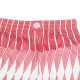UMBRO Pro Training Mens Sports Shorts Red Relaxed Crazy Pattern M W30