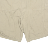SCHMIDT Carpenter Mens Workwear Shorts Beige 90s L W38