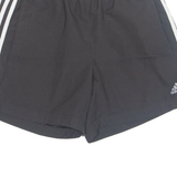 ADIDAS Mesh Lined Mens Swimming Shorts Black Relaxed S W26