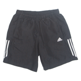 ADIDAS Mesh Lined Mens Swimming Shorts Black Relaxed M W29