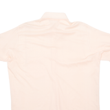 VAN HEUSEN Mens Plain Shirt Pink L