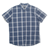 LEE Mens Shirt Blue Check XL