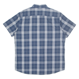 LEE Mens Shirt Blue Check XL