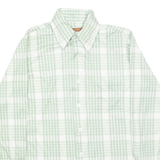 JCPENNEY Mens Shirt Green Check M