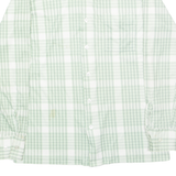 JCPENNEY Mens Shirt Green Check M
