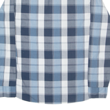 LEVI'S Mens Shirt Blue Check Long Sleeve M